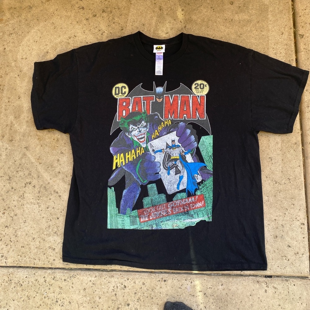 Batman #251 T-Shirt, Men's XLARGE, Unworn, Neal Adams Cover Art, Batman, Joker